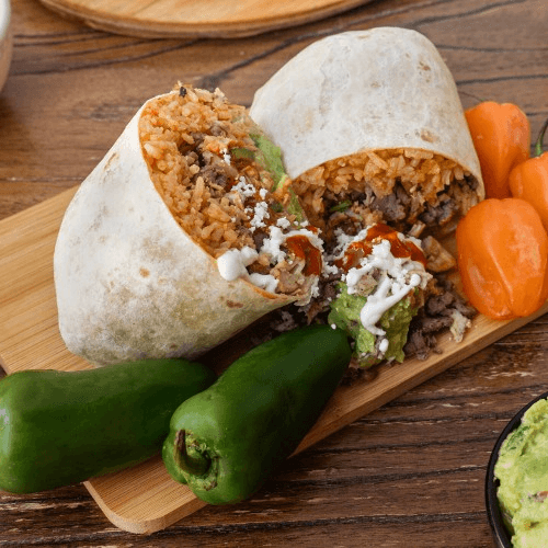 "El Diablo" Handheld Burrito