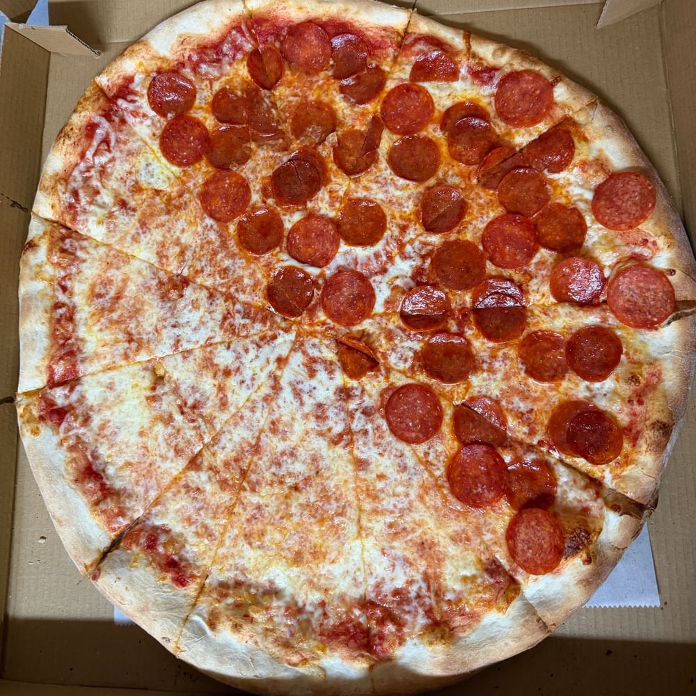 1/2 Pepperoni Pizza (XL 20”)