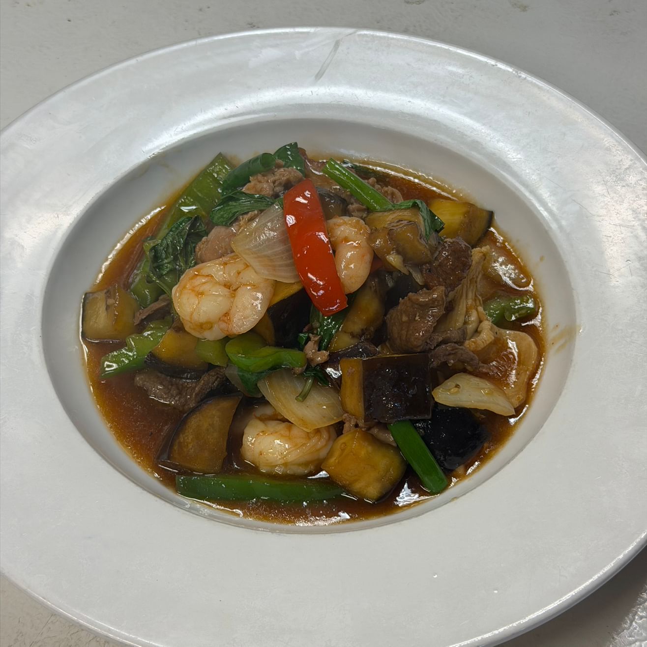 Eggplant Stir-Fry