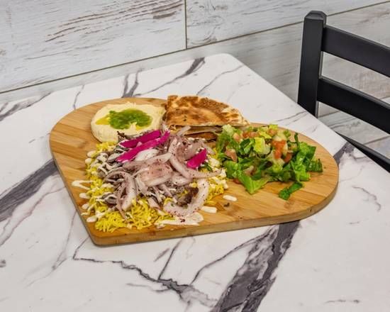 Beef & Lamb Shawarmah Plate