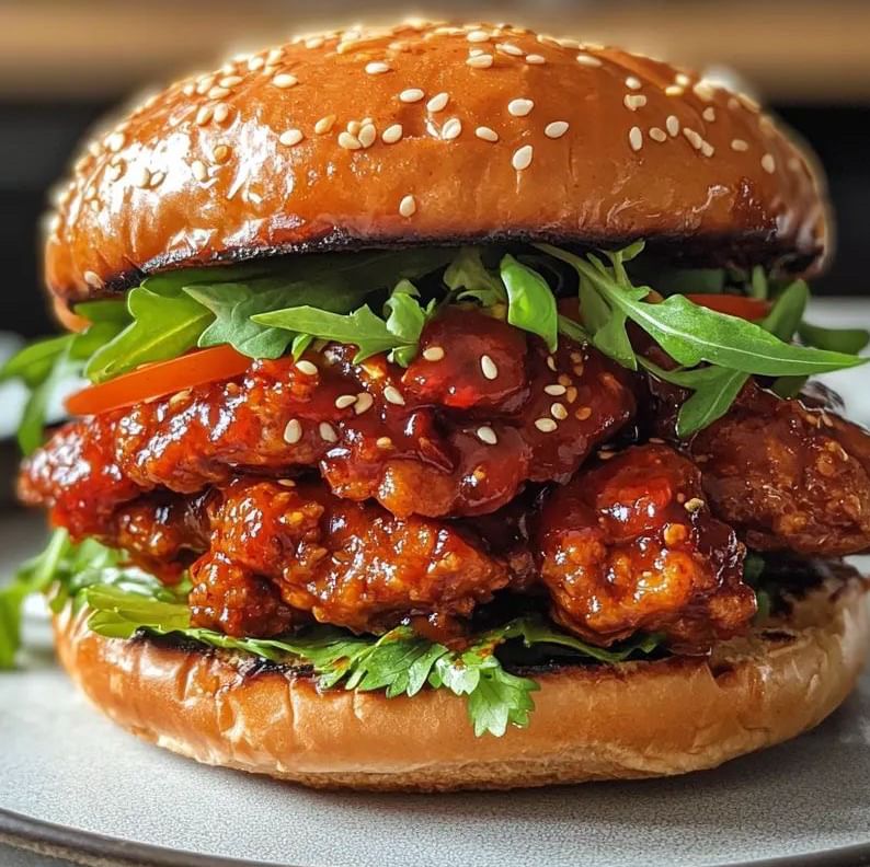 Chilly Chicken Burger