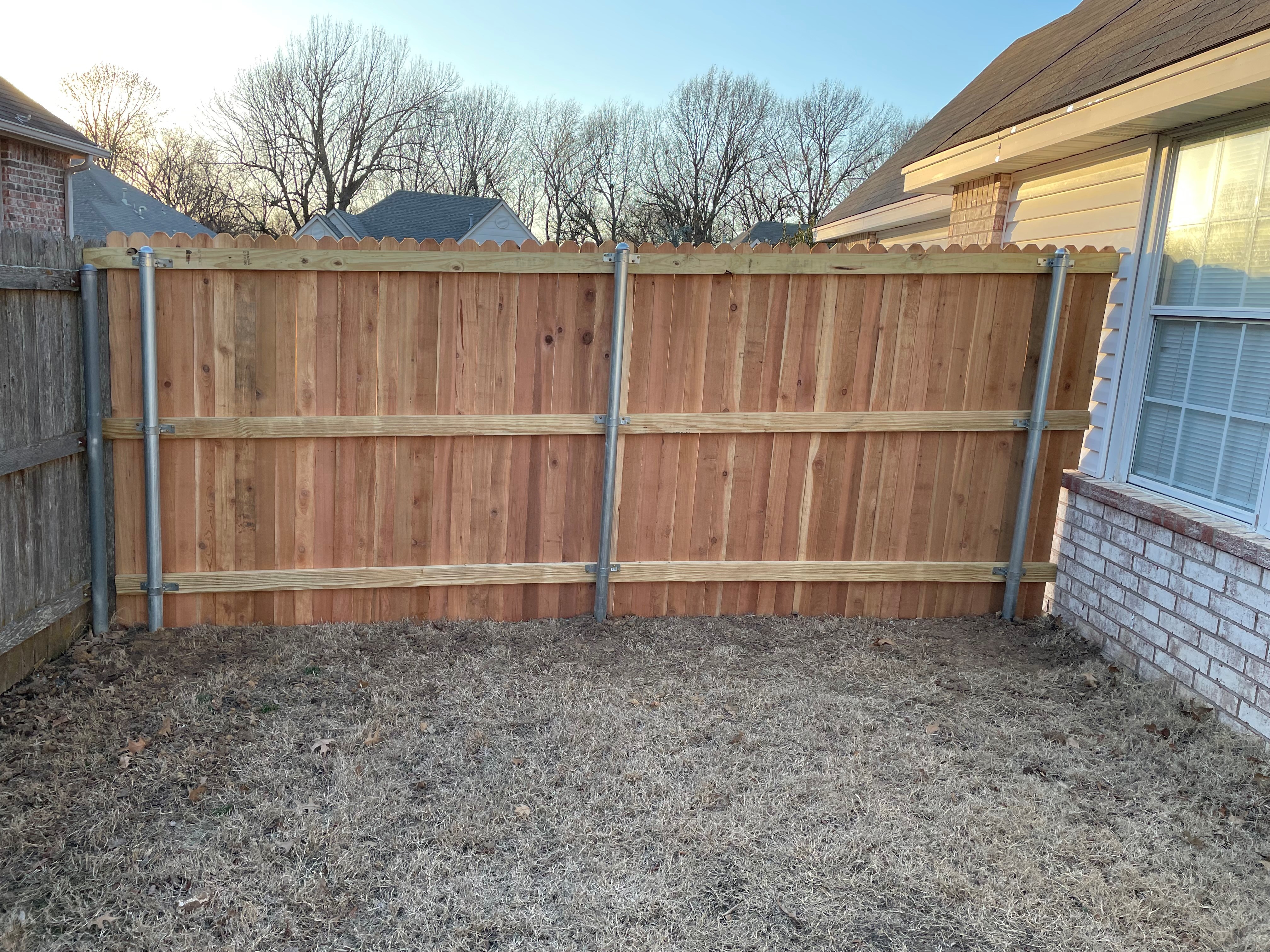 Top Rail Fence Oklahoma City Image
