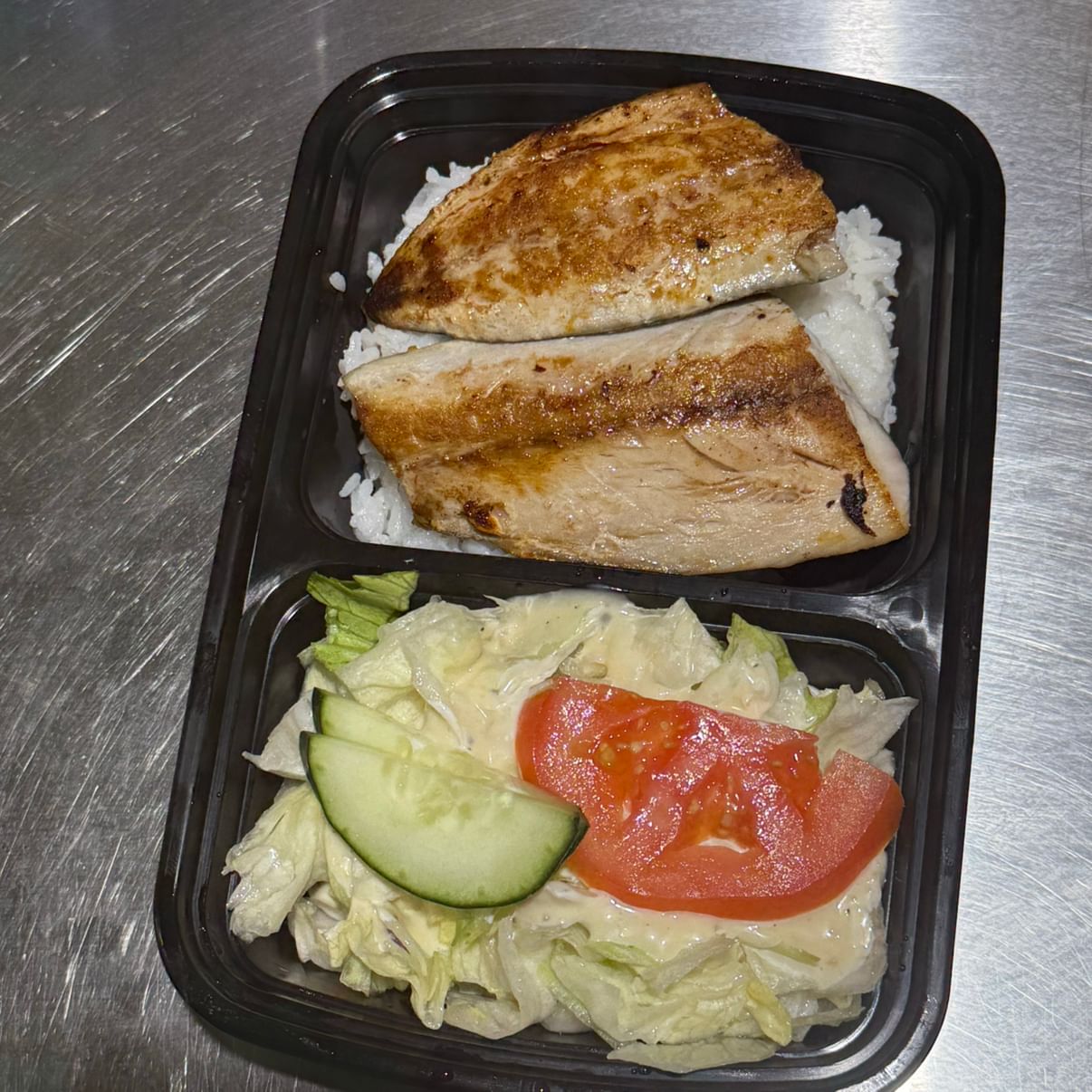 Saba Shioyaki Plate