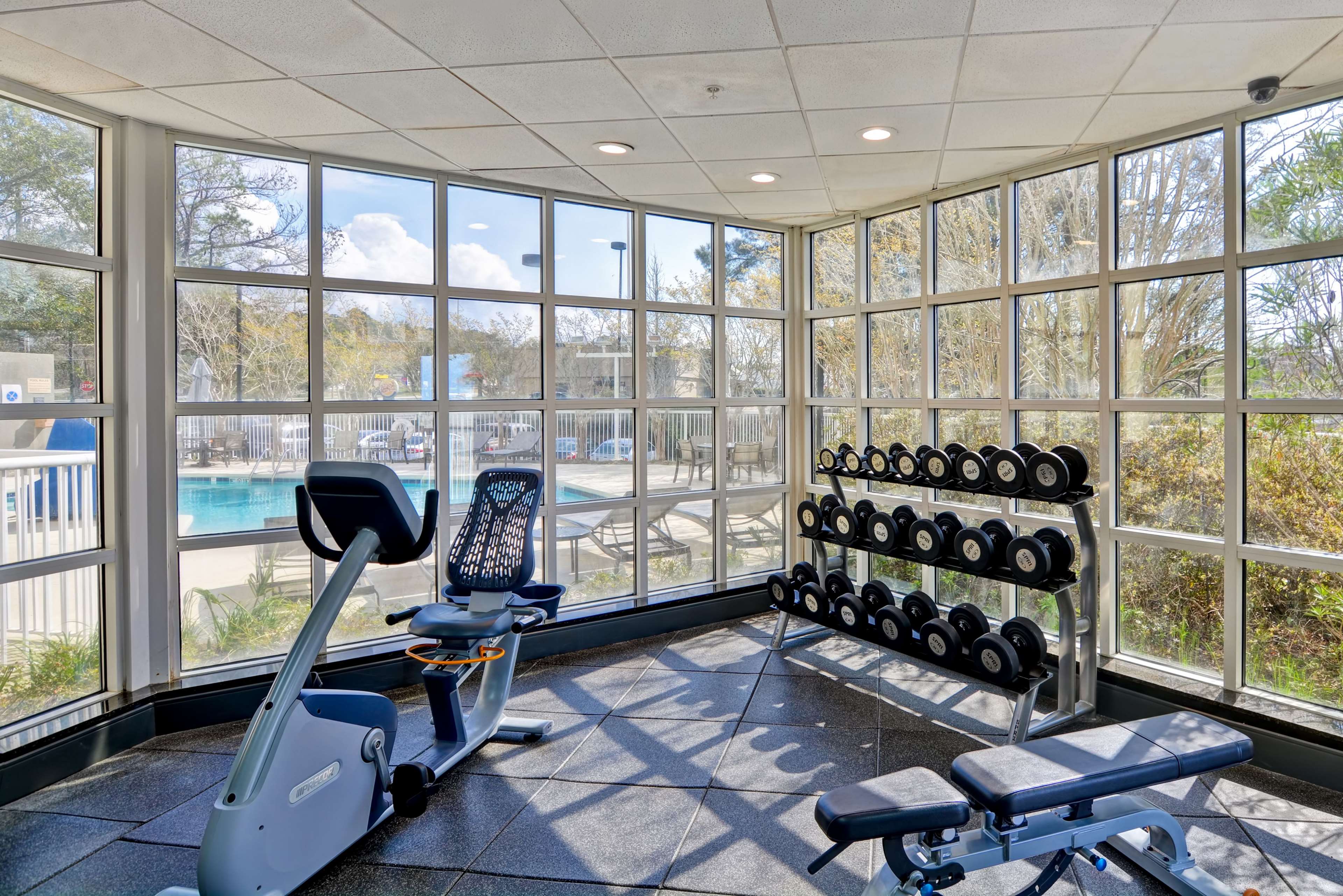 Health club  fitness center  gym