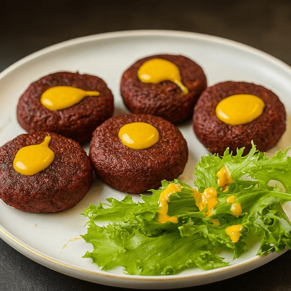 Beetroot & Carrot Kabab