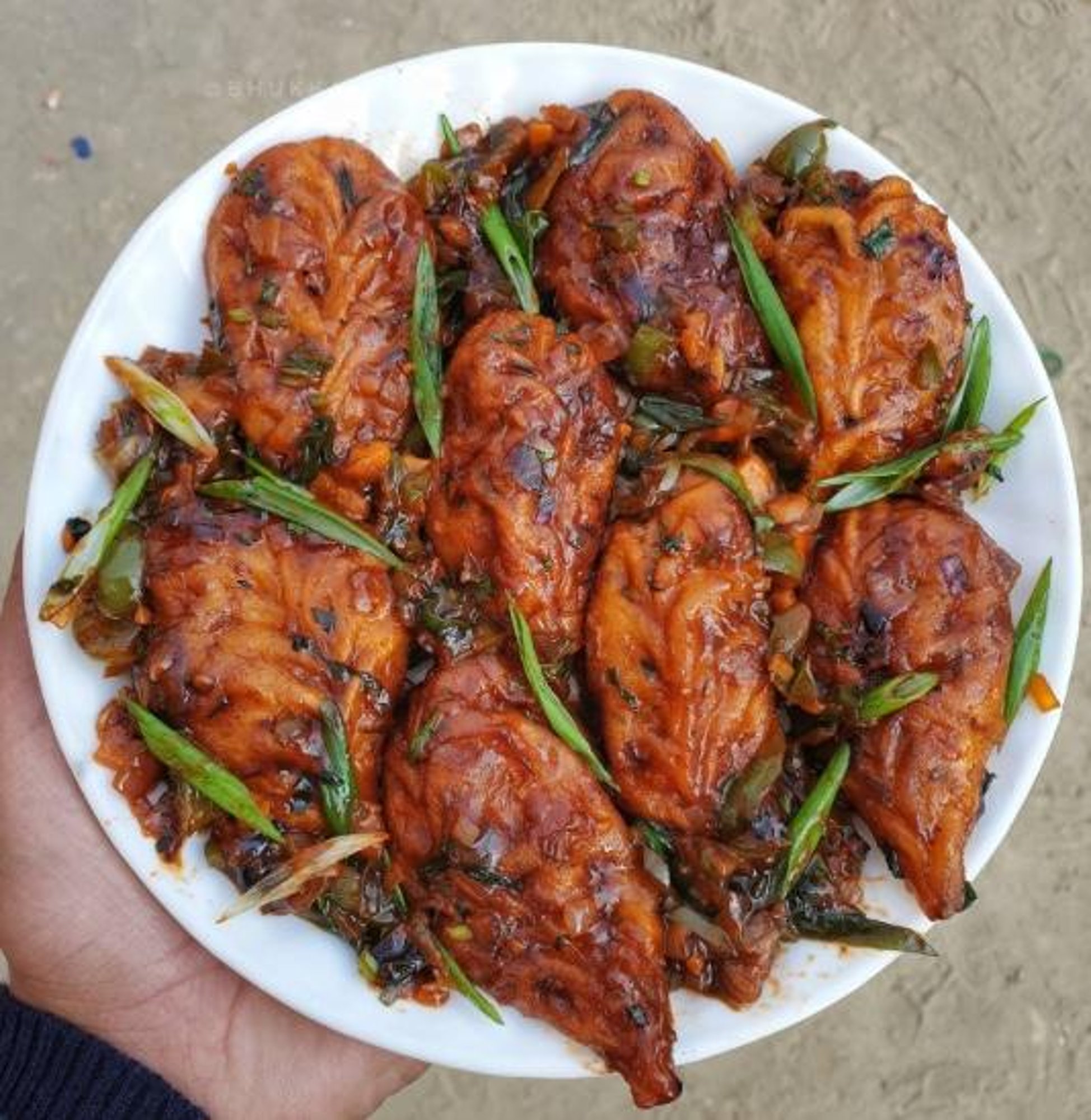 Paneer Manchurian Momos