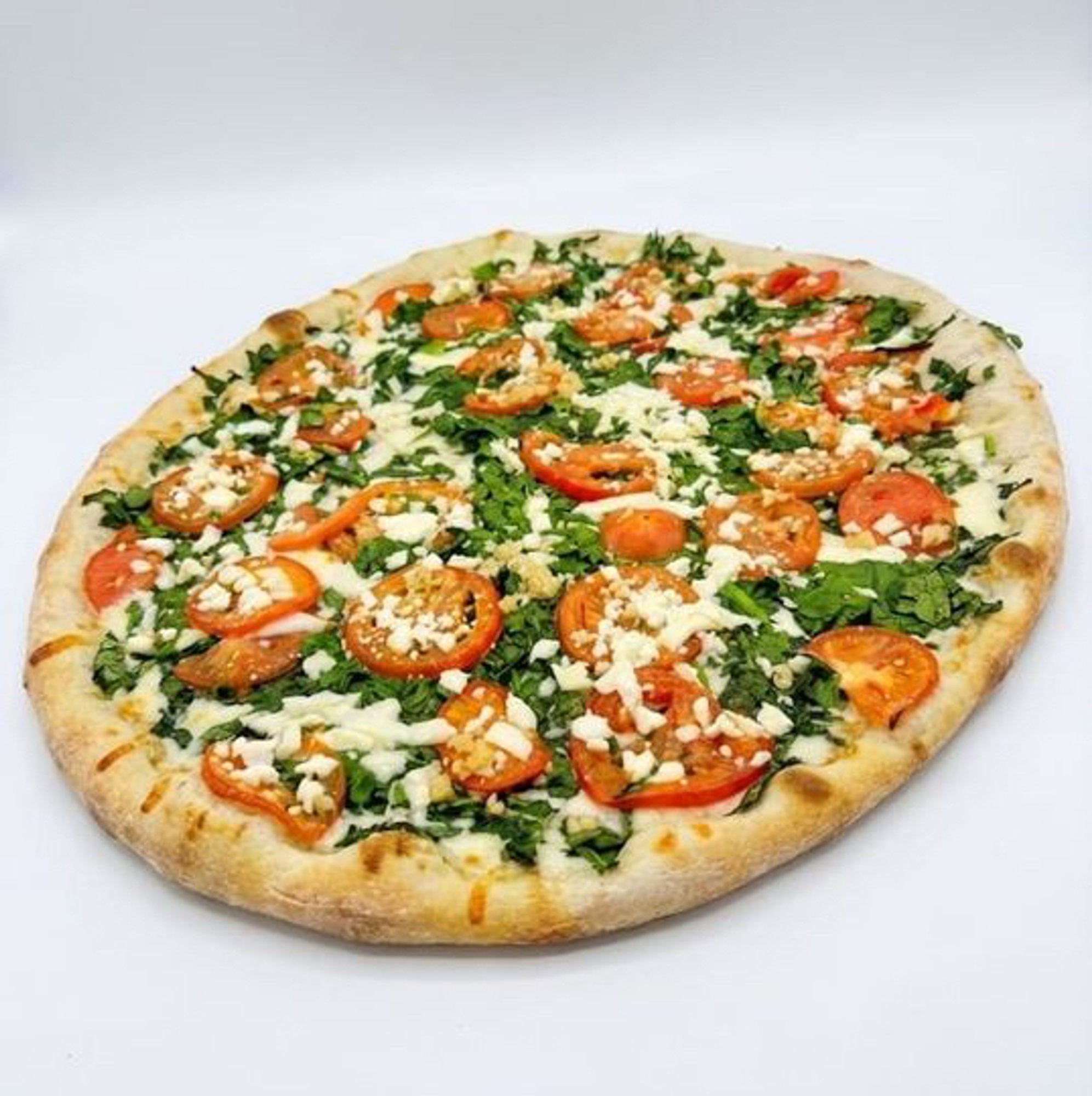 Roma Spinach Pizza