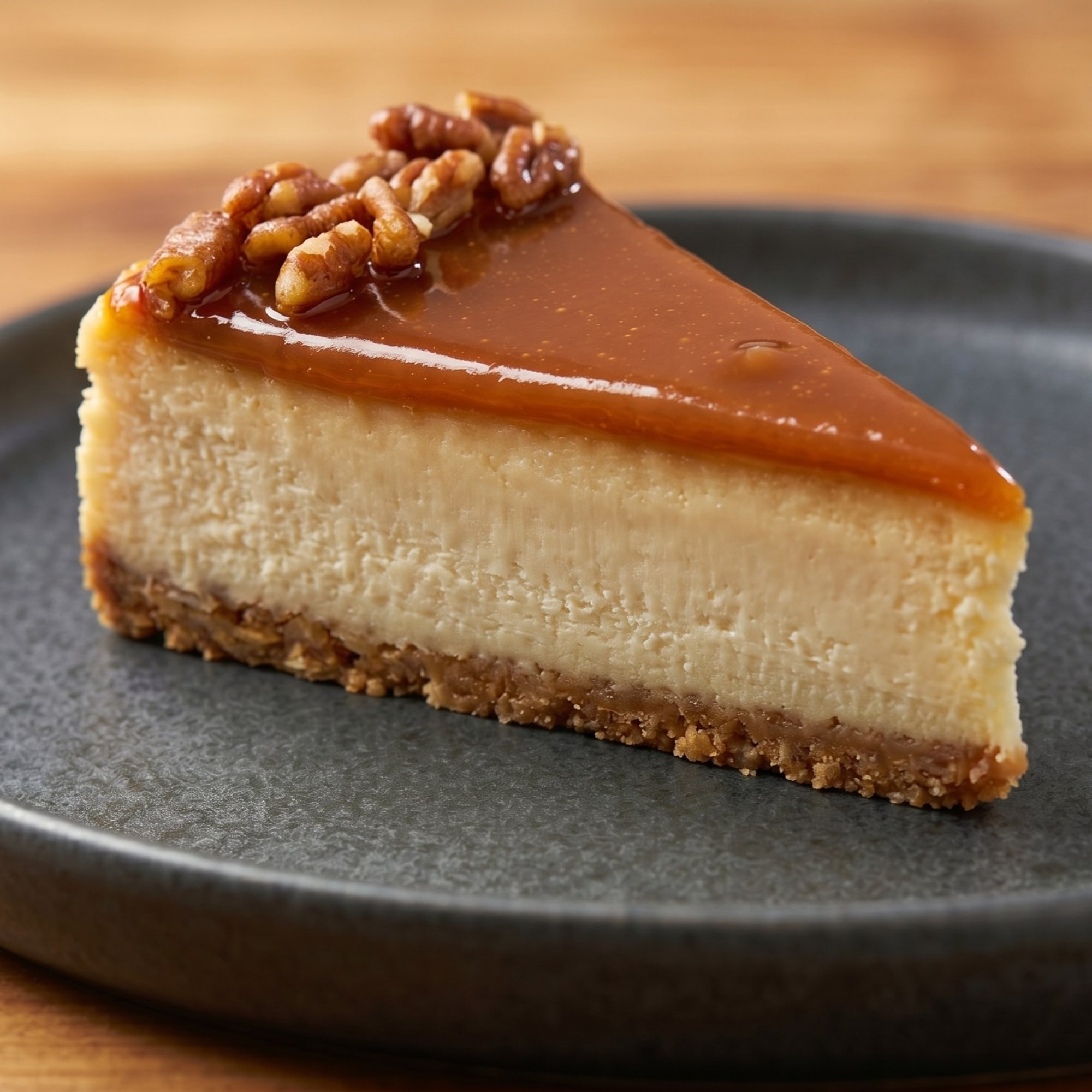 Pecan Turtle Cheesecake