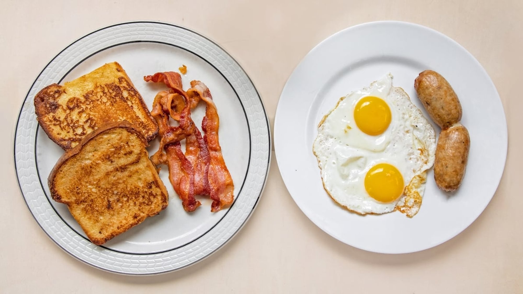 Full French Toast with Eggs
