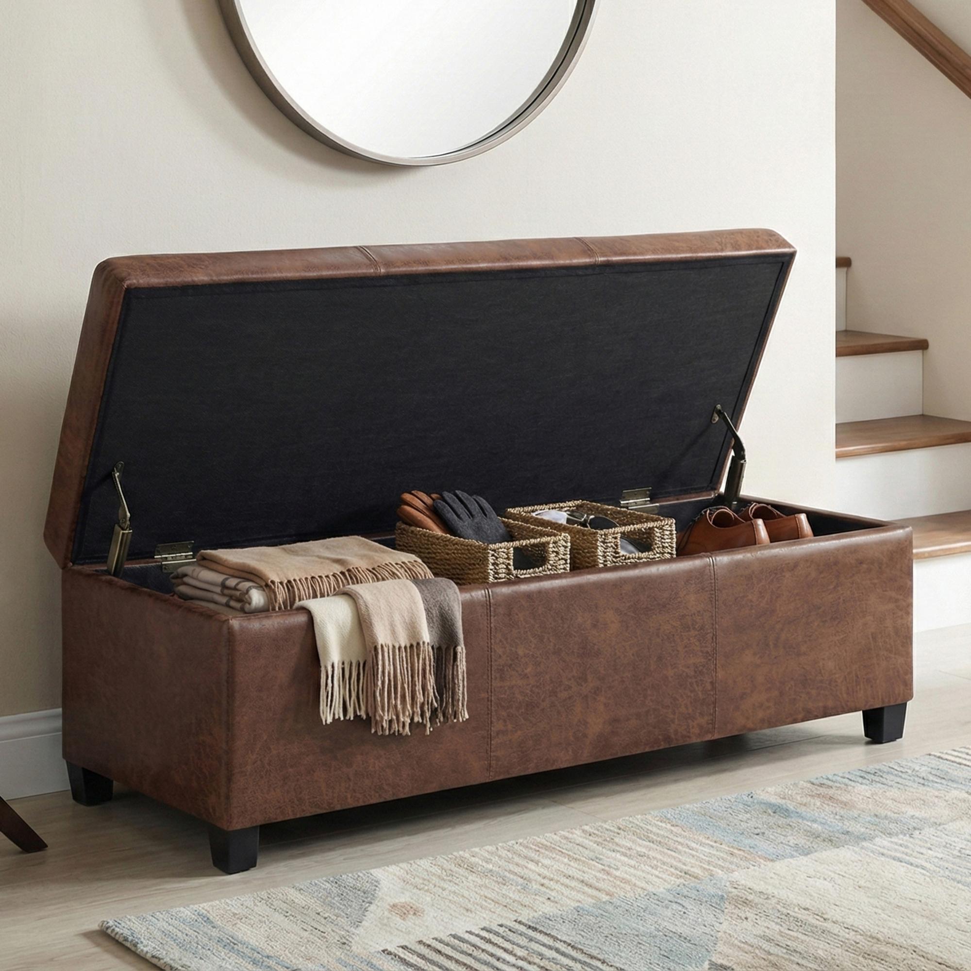 Avalon Storage Ottoman Bench