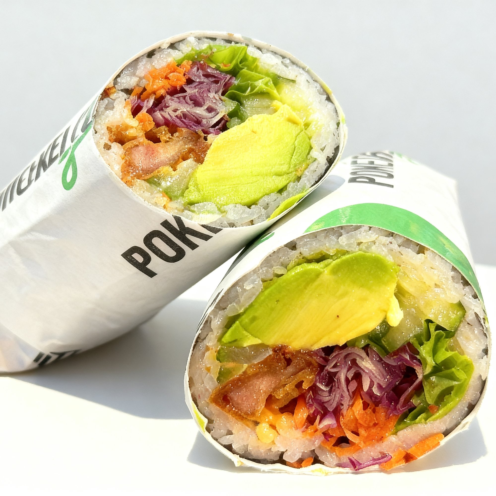 s9- hot crispy chicken sushi burrito