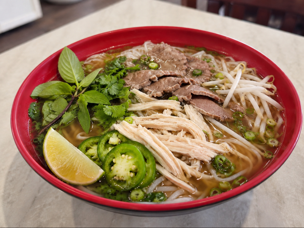 P12. EYE-ROUND BEEF & CHICKEN