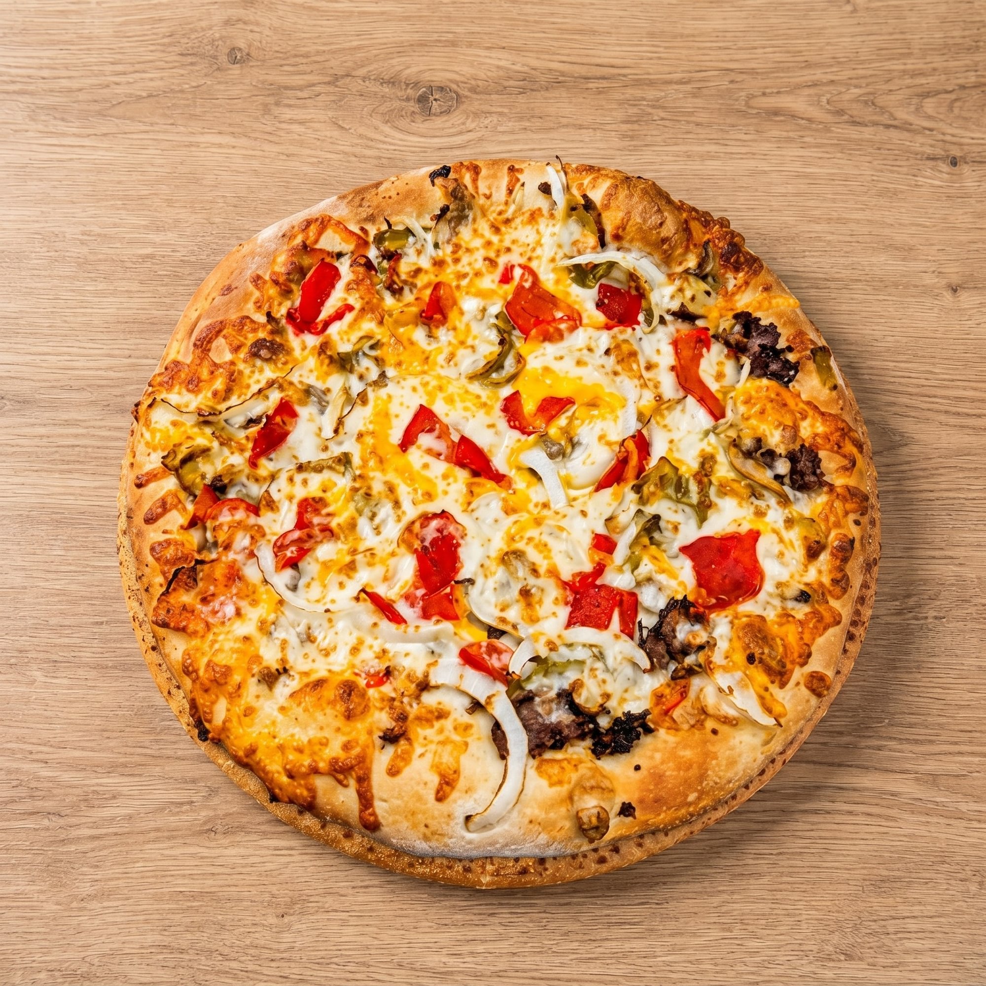 Philly Steak Pizza