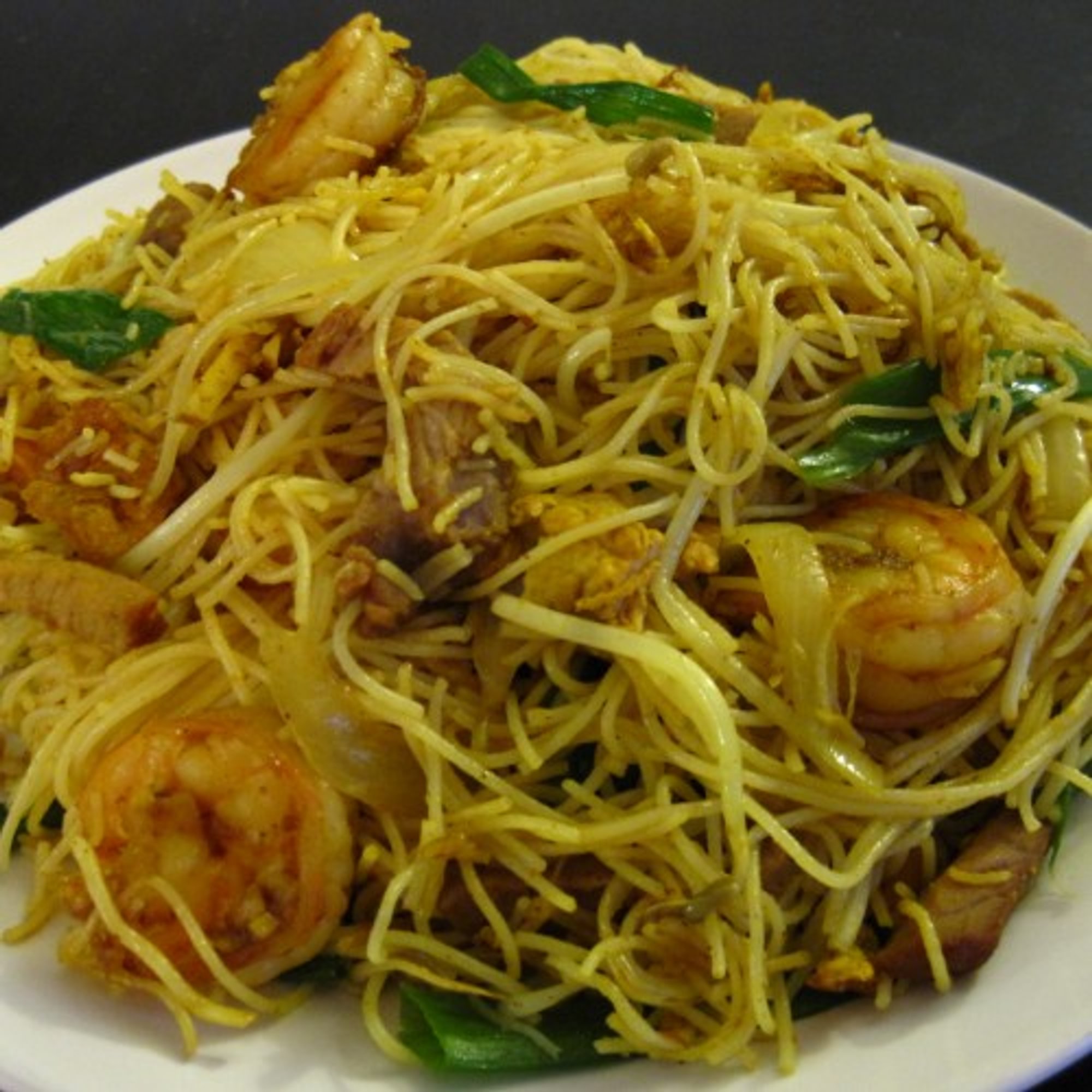 Pan Fried Rice Noodles (Singapore Style)