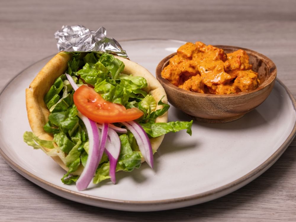 Butter Chicken Wrap