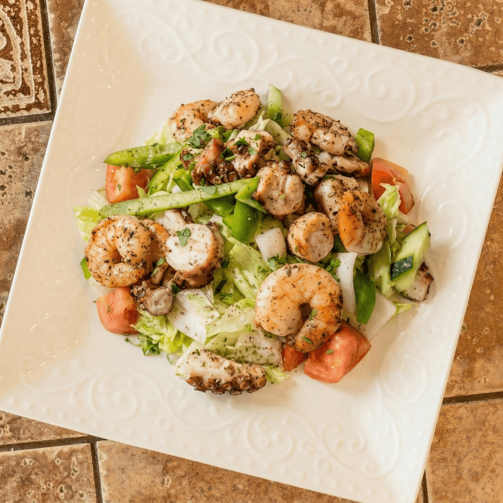 Grilled Seafood Salad