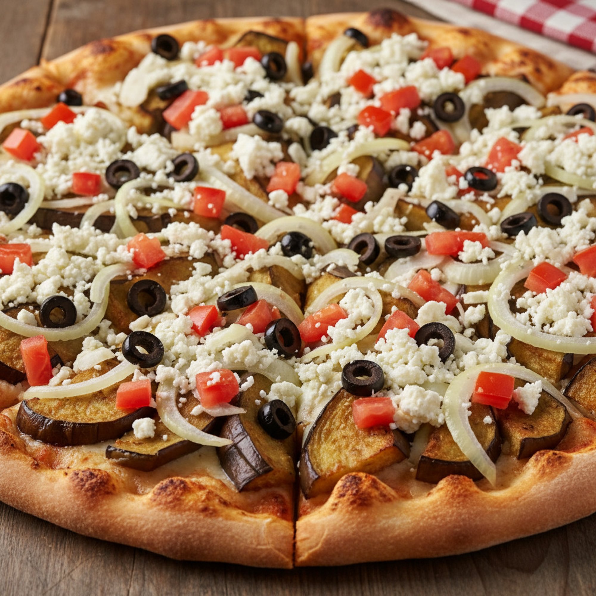 Mediterranean Pizza