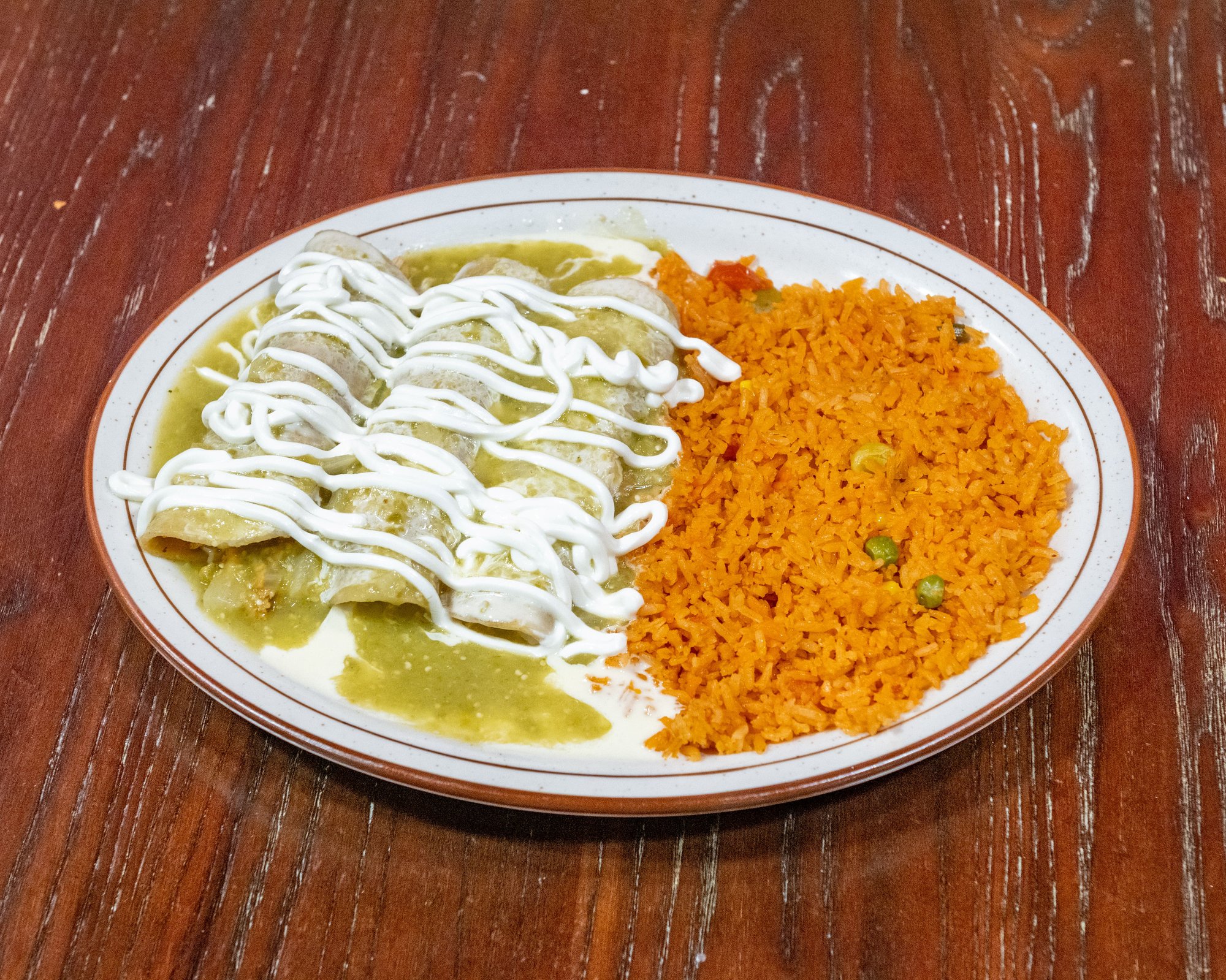 Enchiladas Verdes