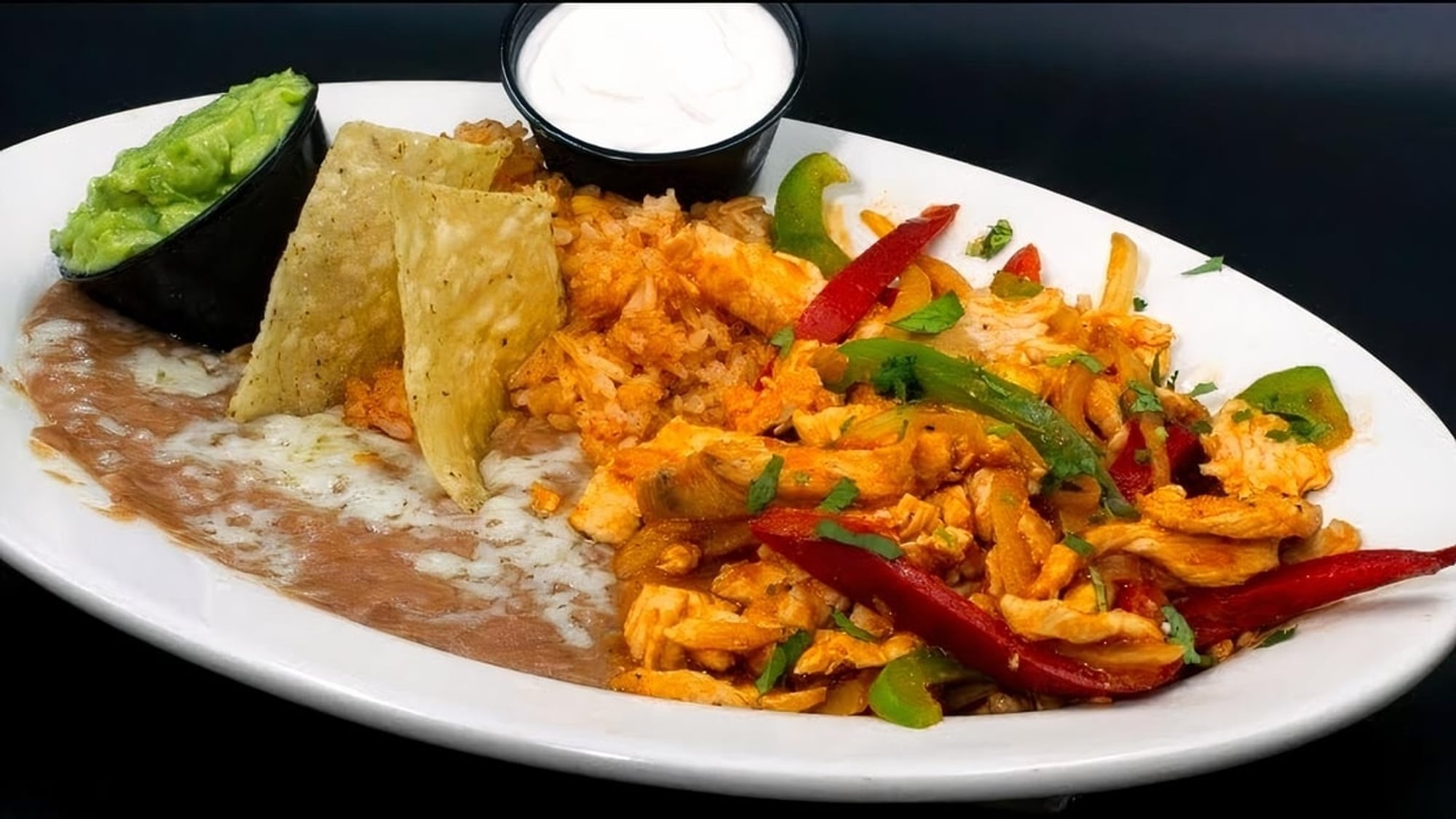 Chicken Fajitas Plate