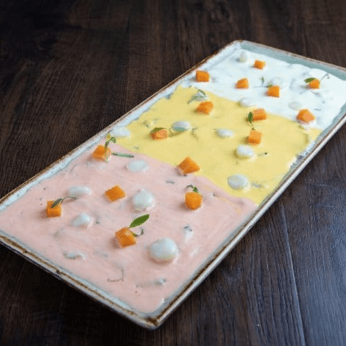 Tiradito en Tres Salsas
