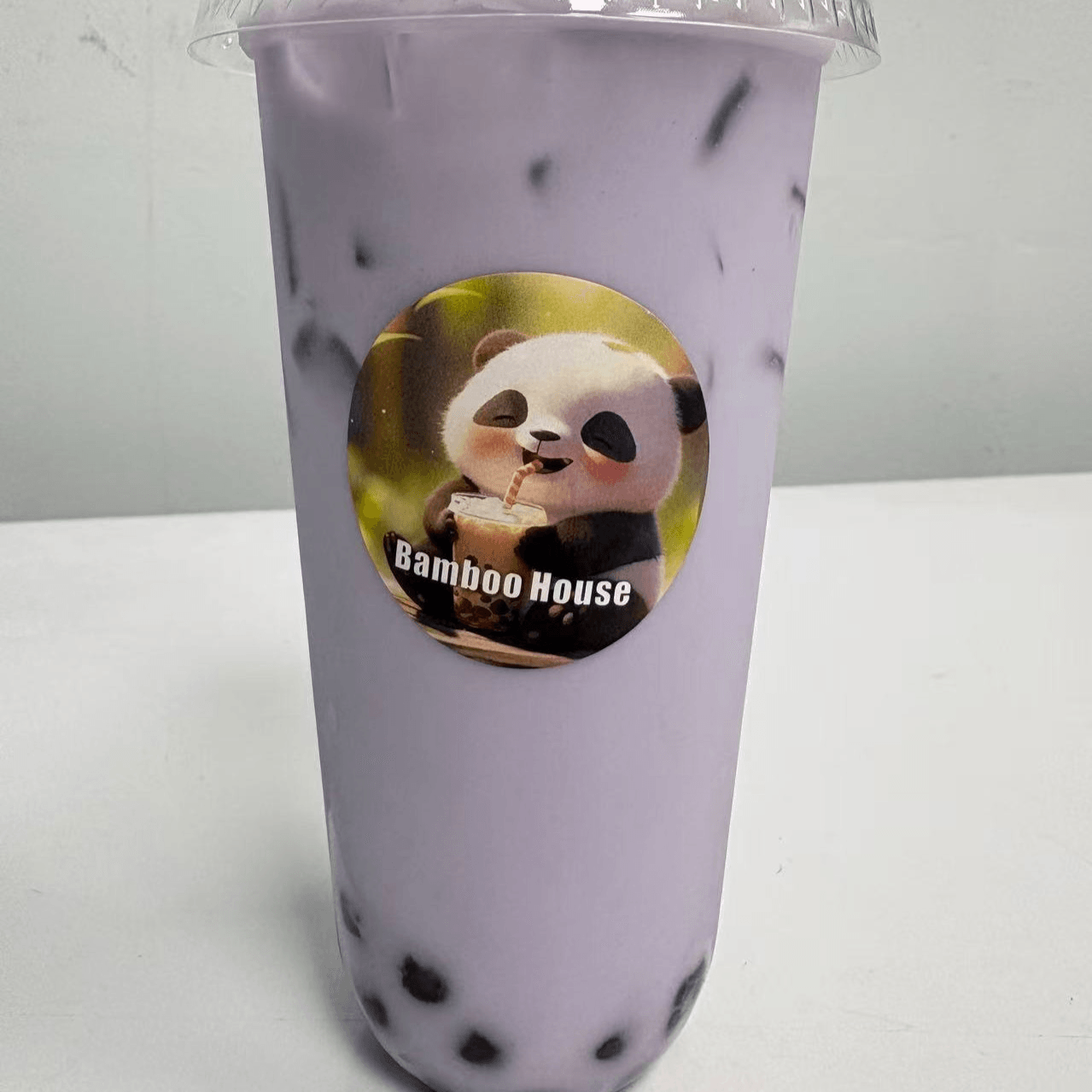 Creamy Taro Boba Milk Tea