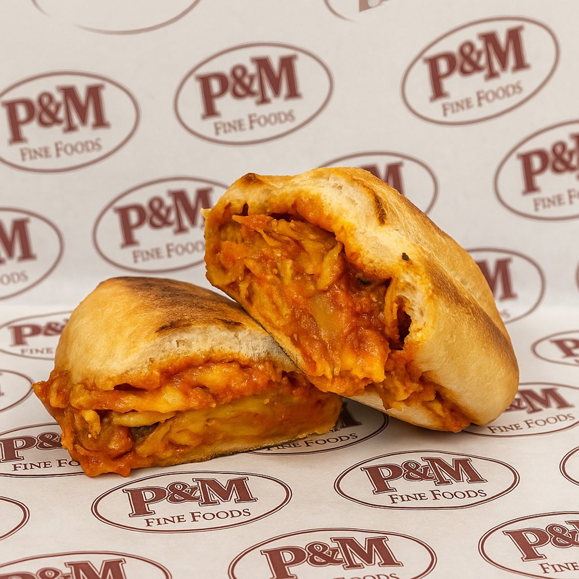 Eggplant Parmigiana Hot Sub