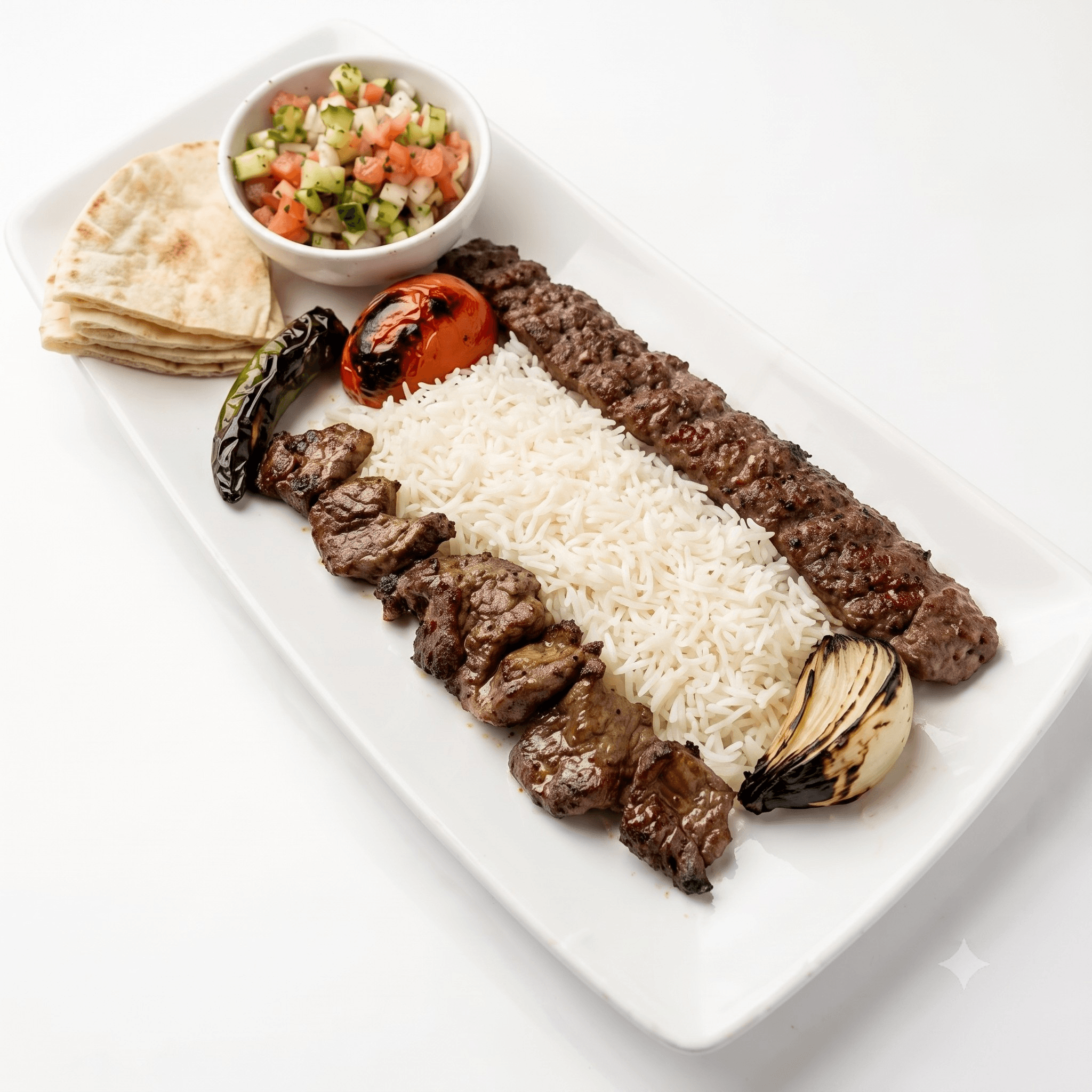 Mixed Kabob Plate #3