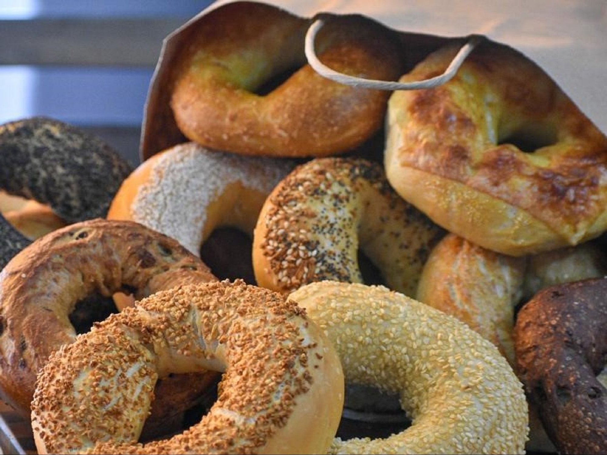 HALF DOZEN BAGELS