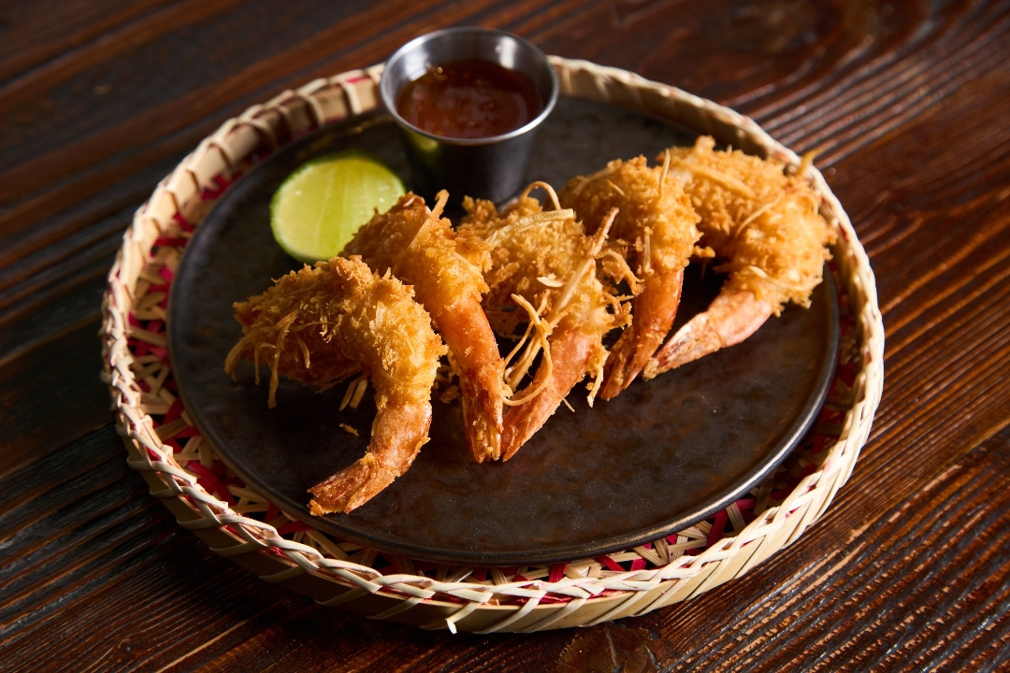Golden Coconut Shrimp