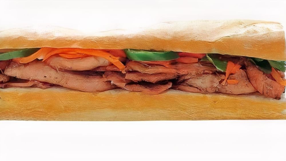 5. BBQ Pork Baguette