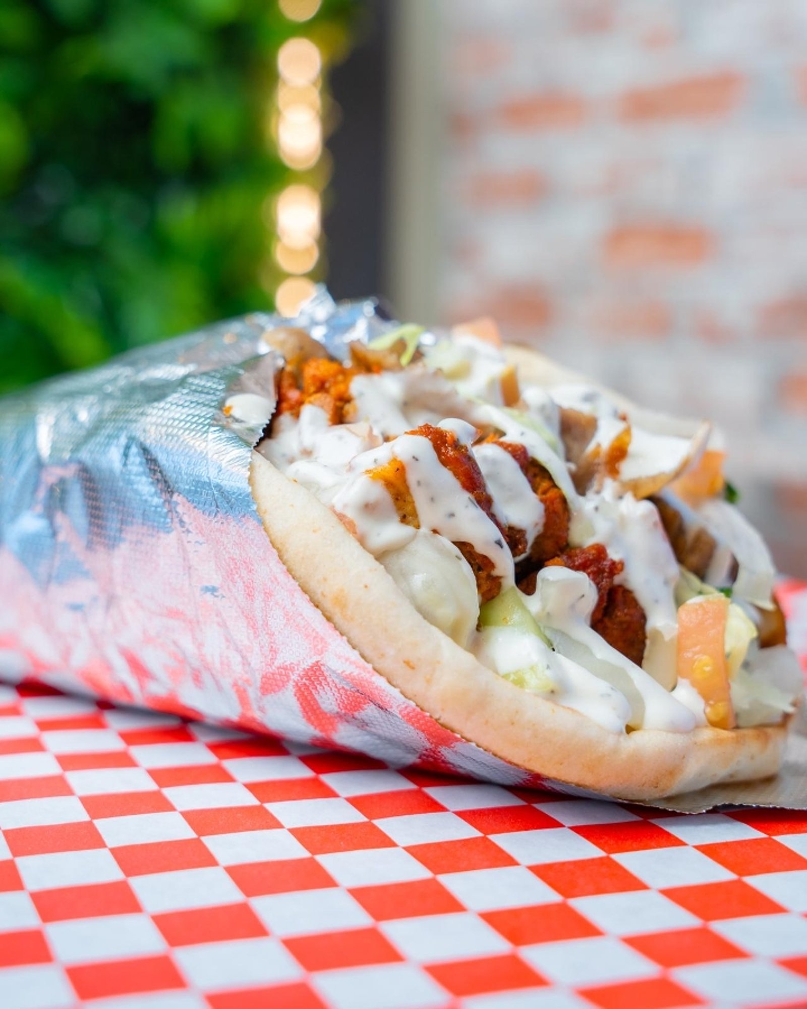 Chicken Gyro Sandwich