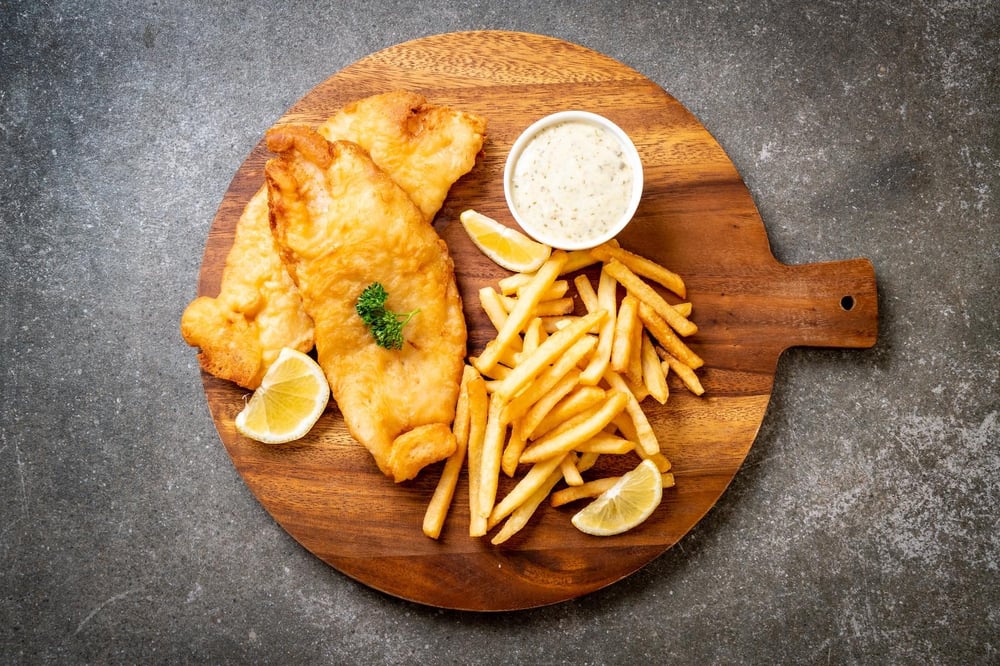 Fried Croaker Platter