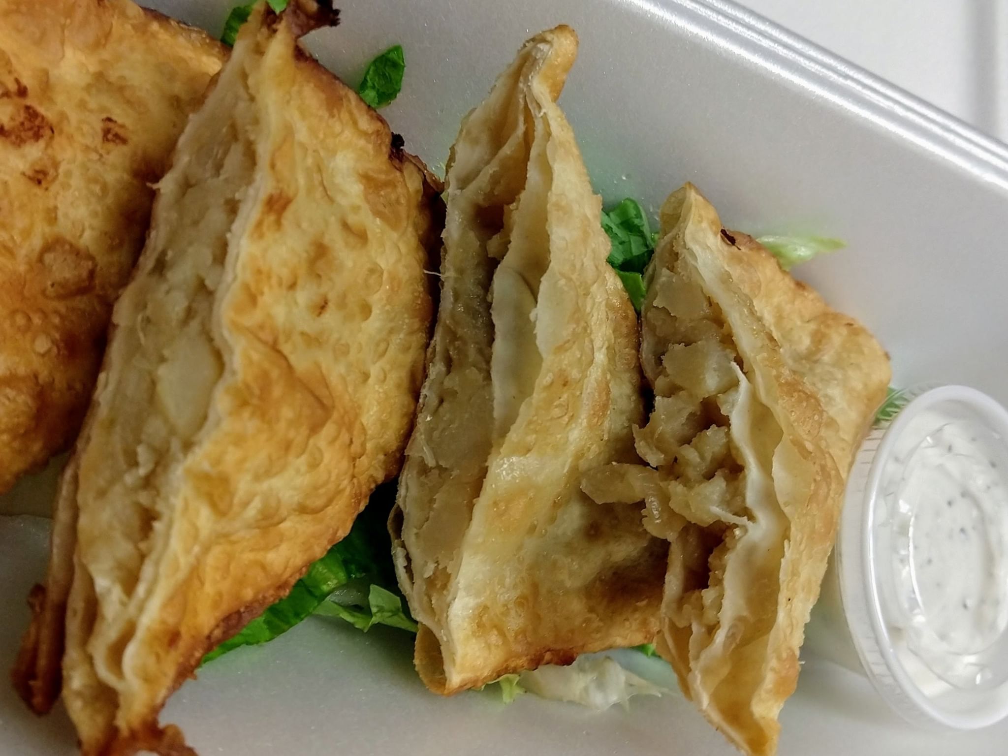Vegetarian Potato Samosa