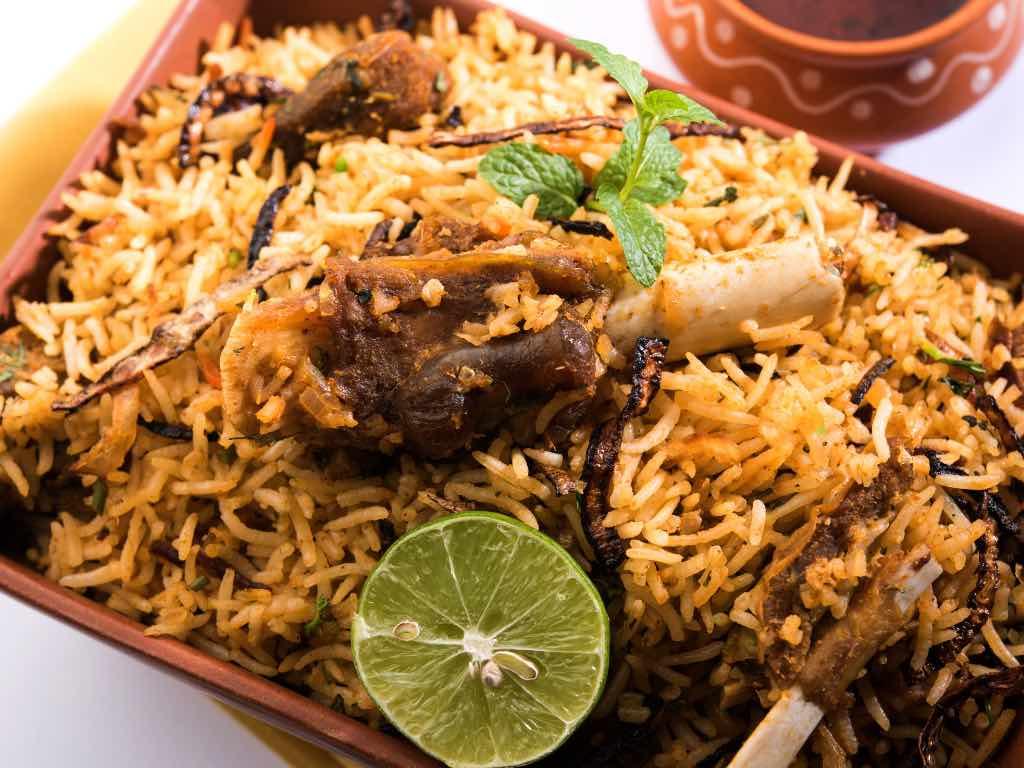 Bone in Goat Biryani