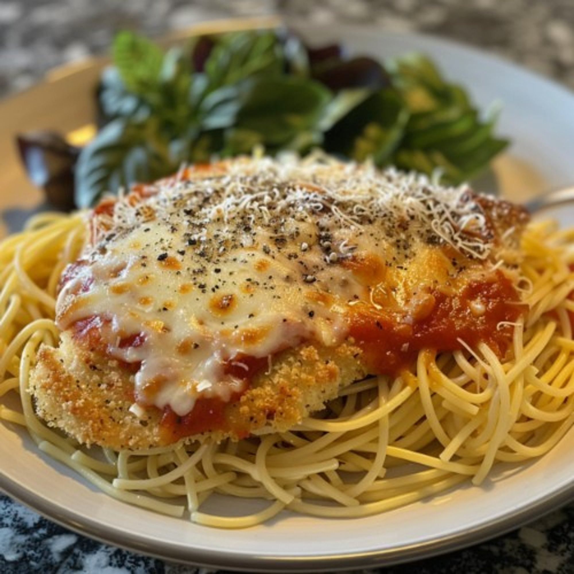 Chicken Parmesan Pasta