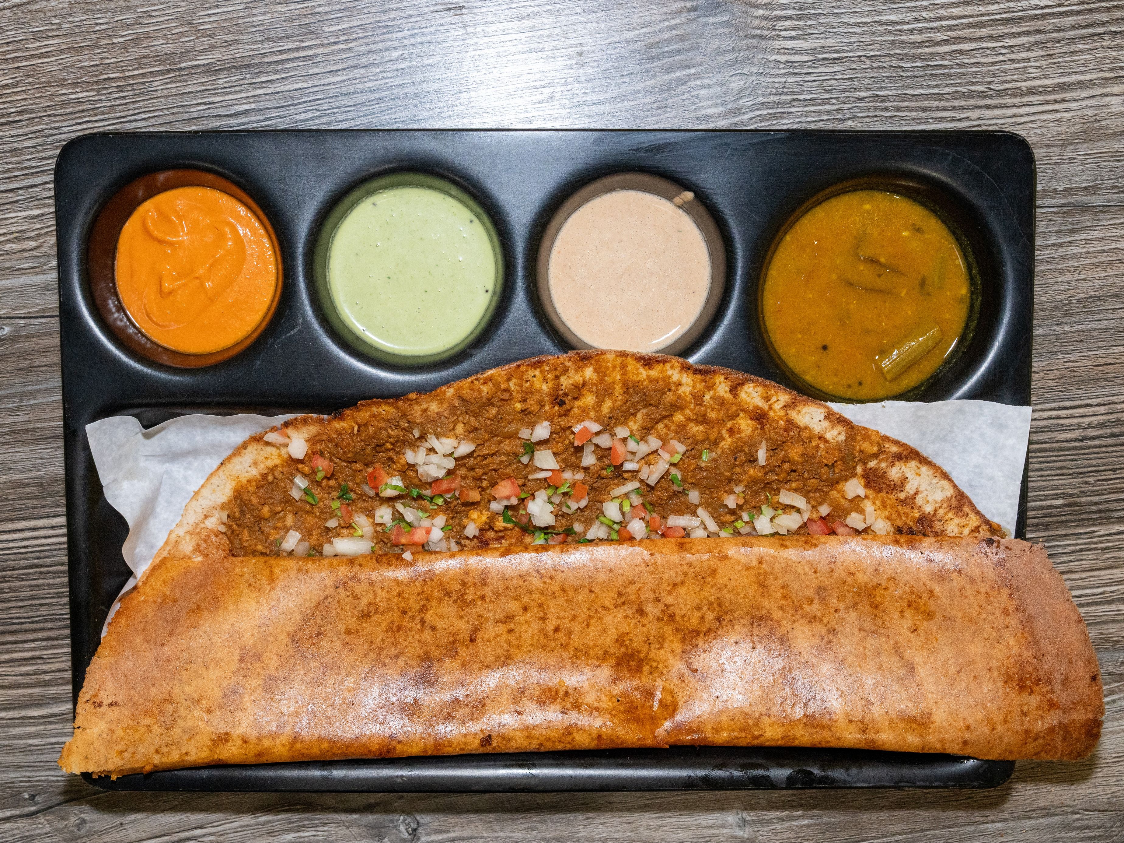 Vijayawada Chicken Dosa