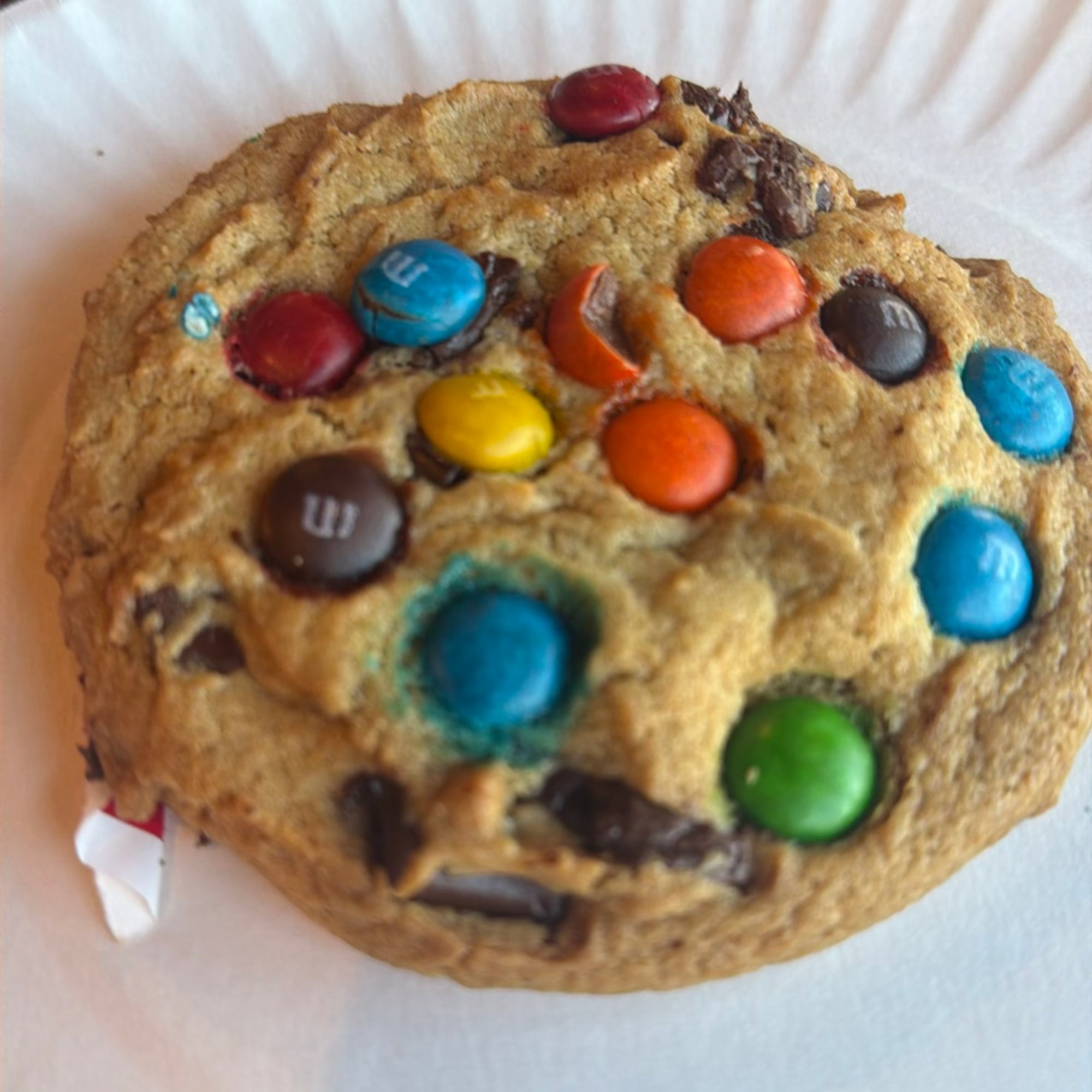 M&M David's Cookie