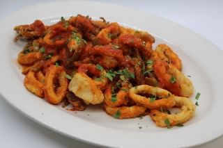 Fried Calamari Arrabbiata