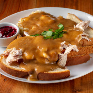 ROASTED HOT BEEF OR BREAST OF TURKEY