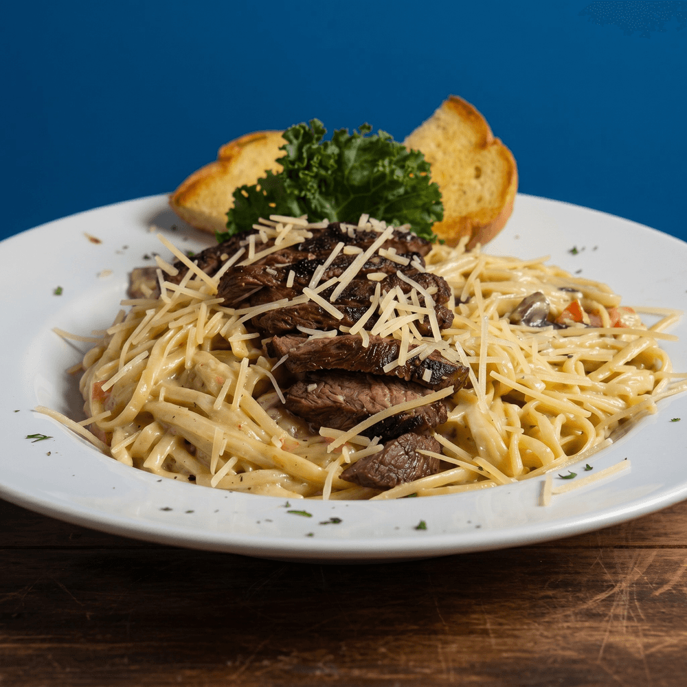 Steak Gorgonzola Linguine