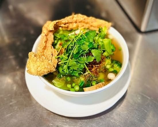 N17. Vegetable Rice Noodle Soup
