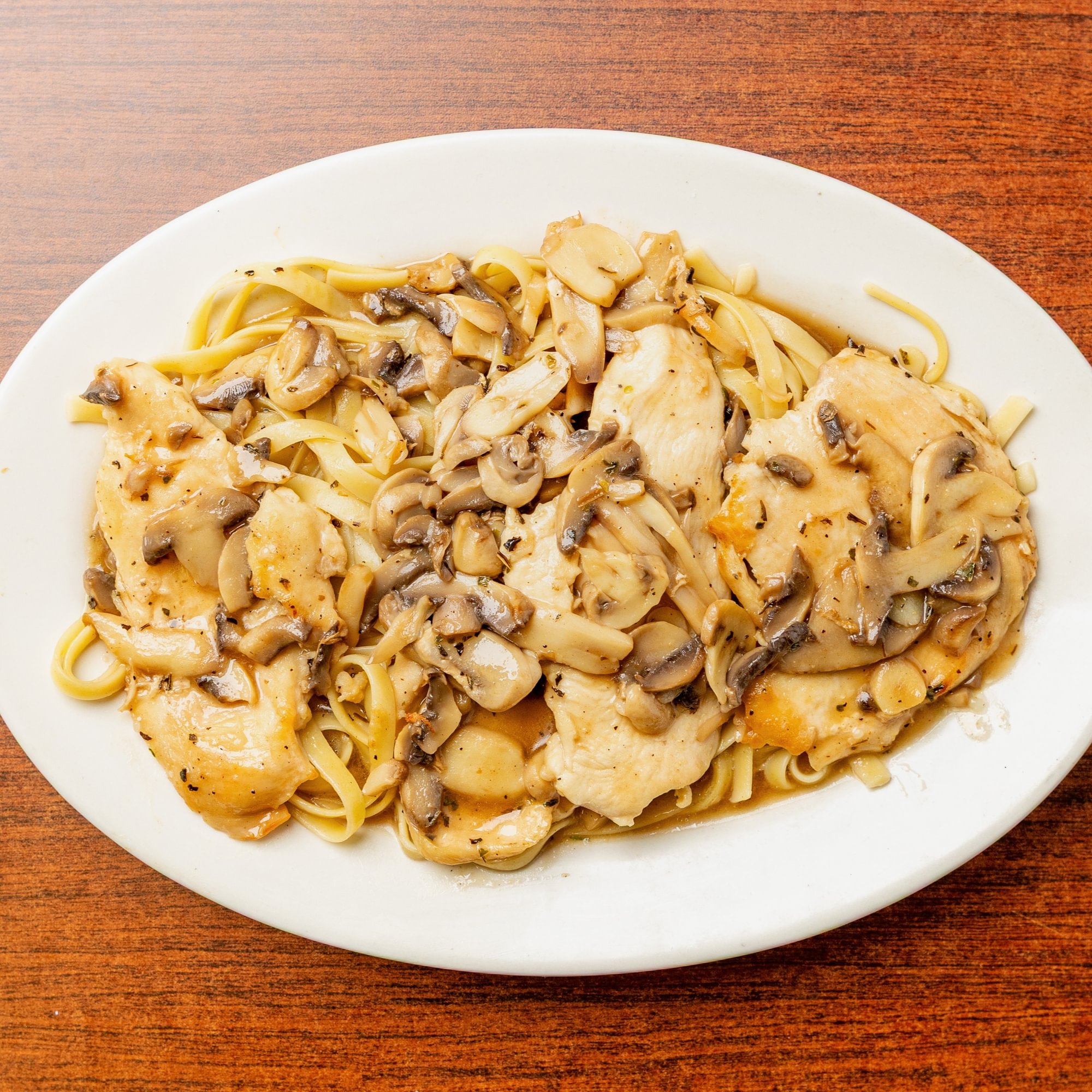 Chicken Marsala Pasta