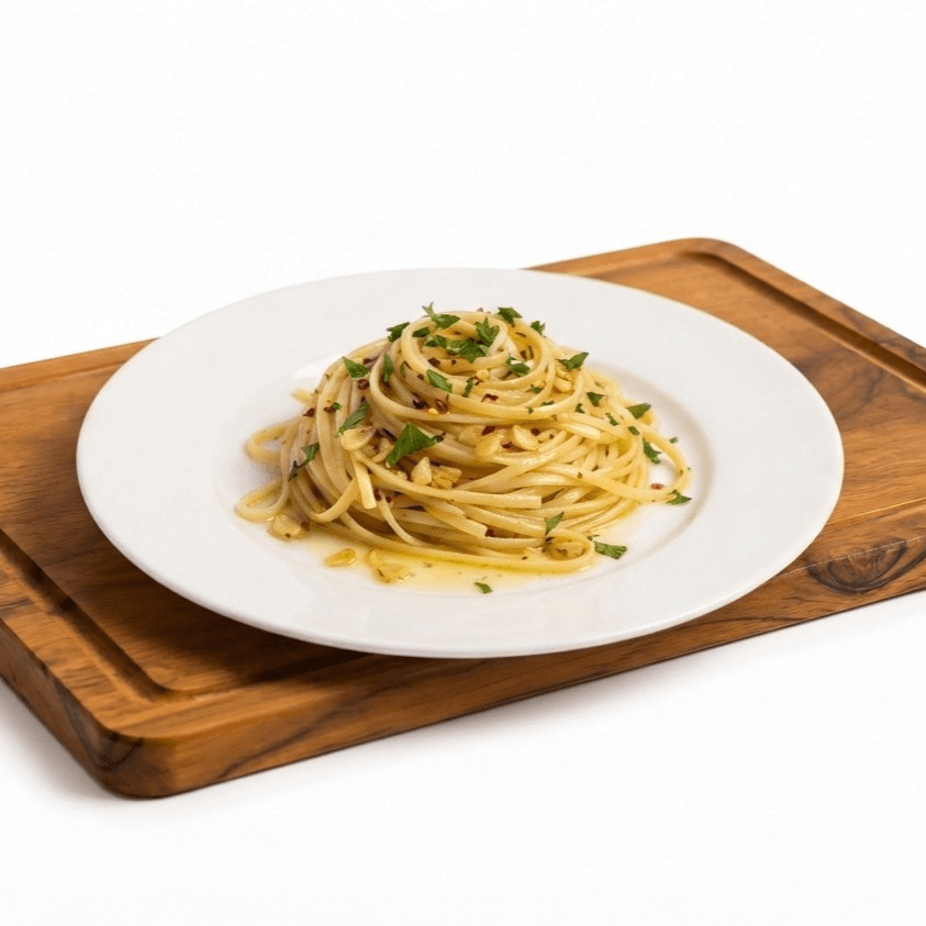 Pasta with Garlic & Oil