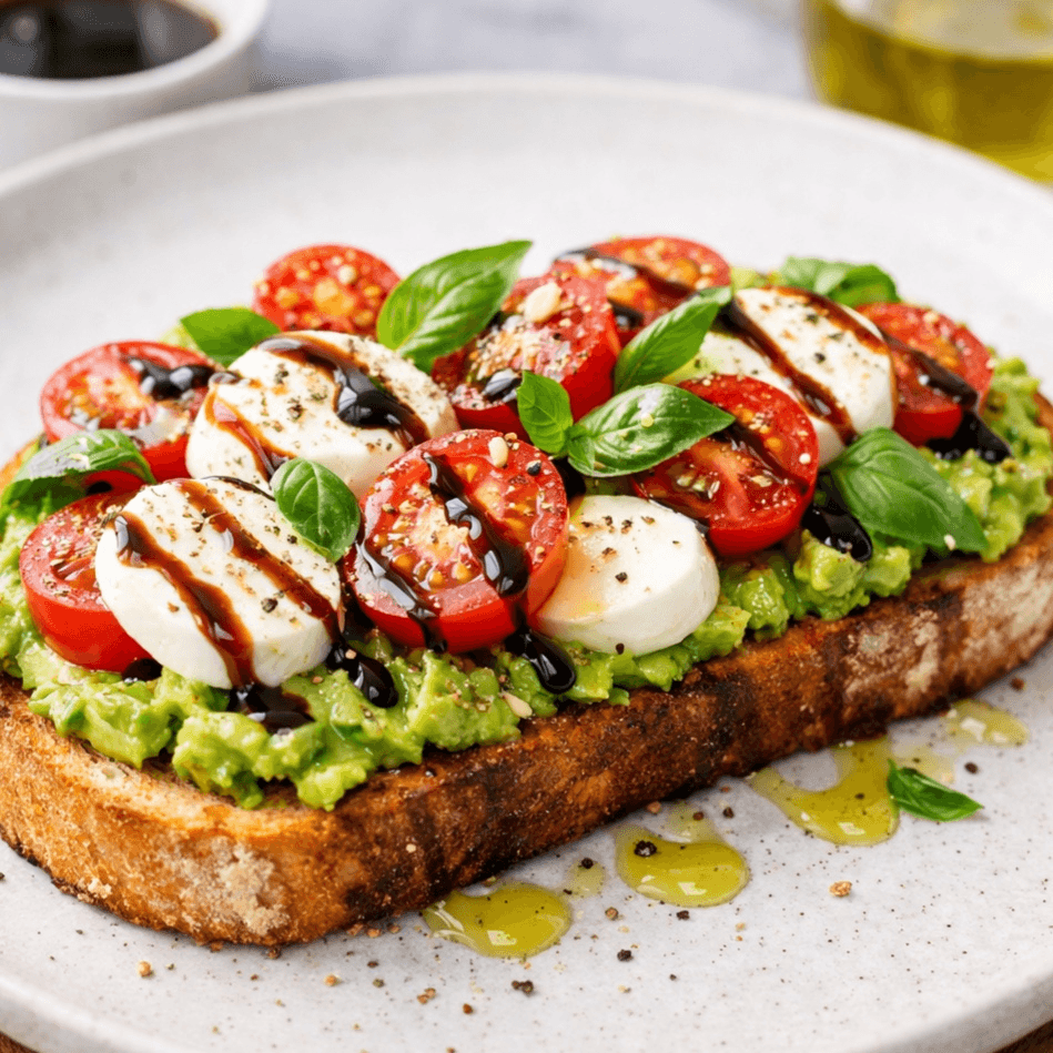 Caprese Avocado Toast