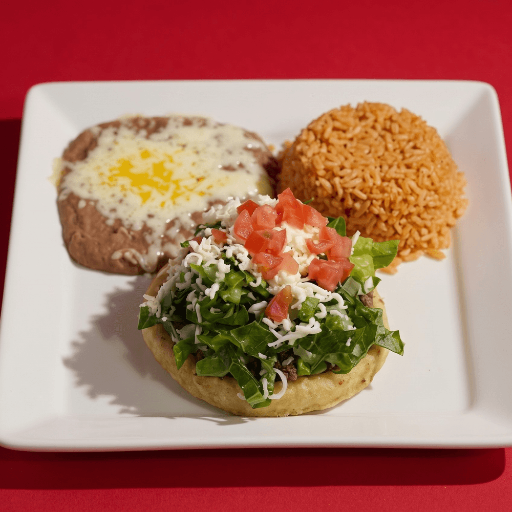 Sopes W/ Beans