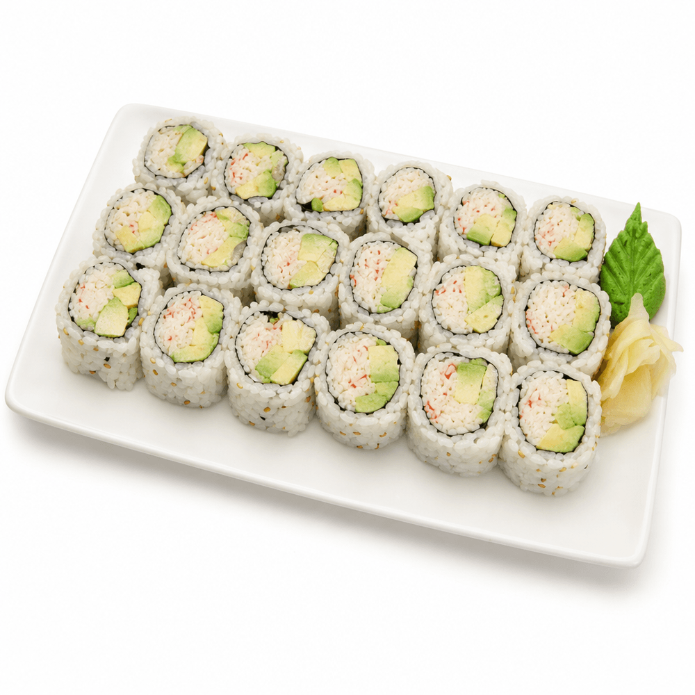 Three California Rolls