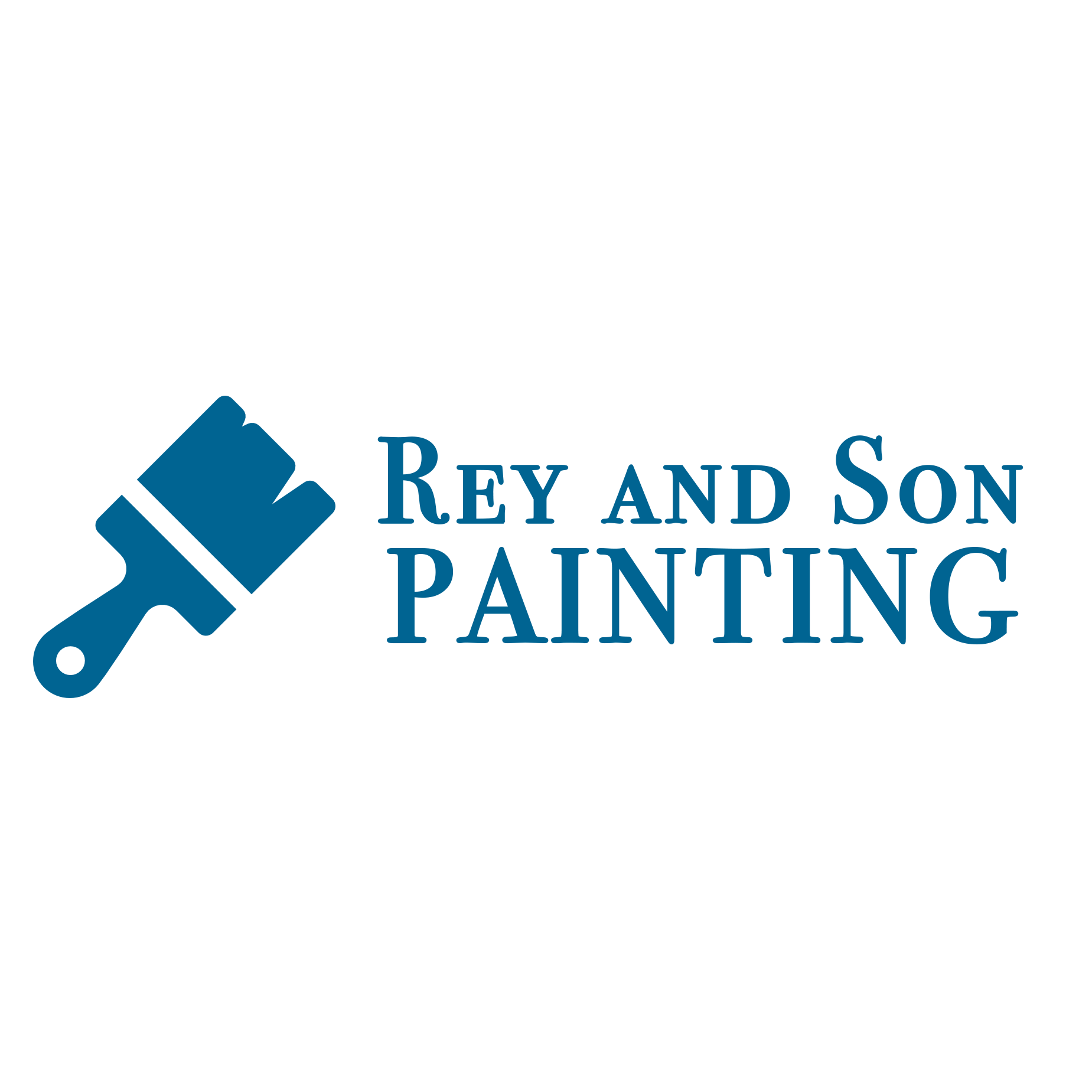 Rey and Son Painting