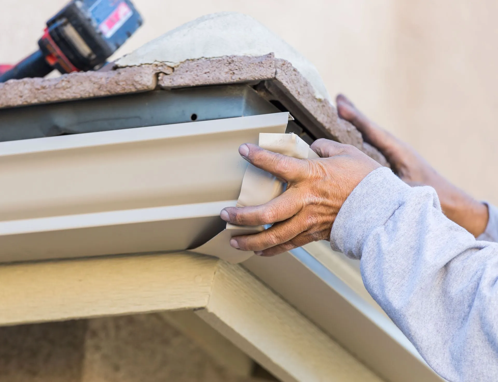 Aluminum Gutter Installation