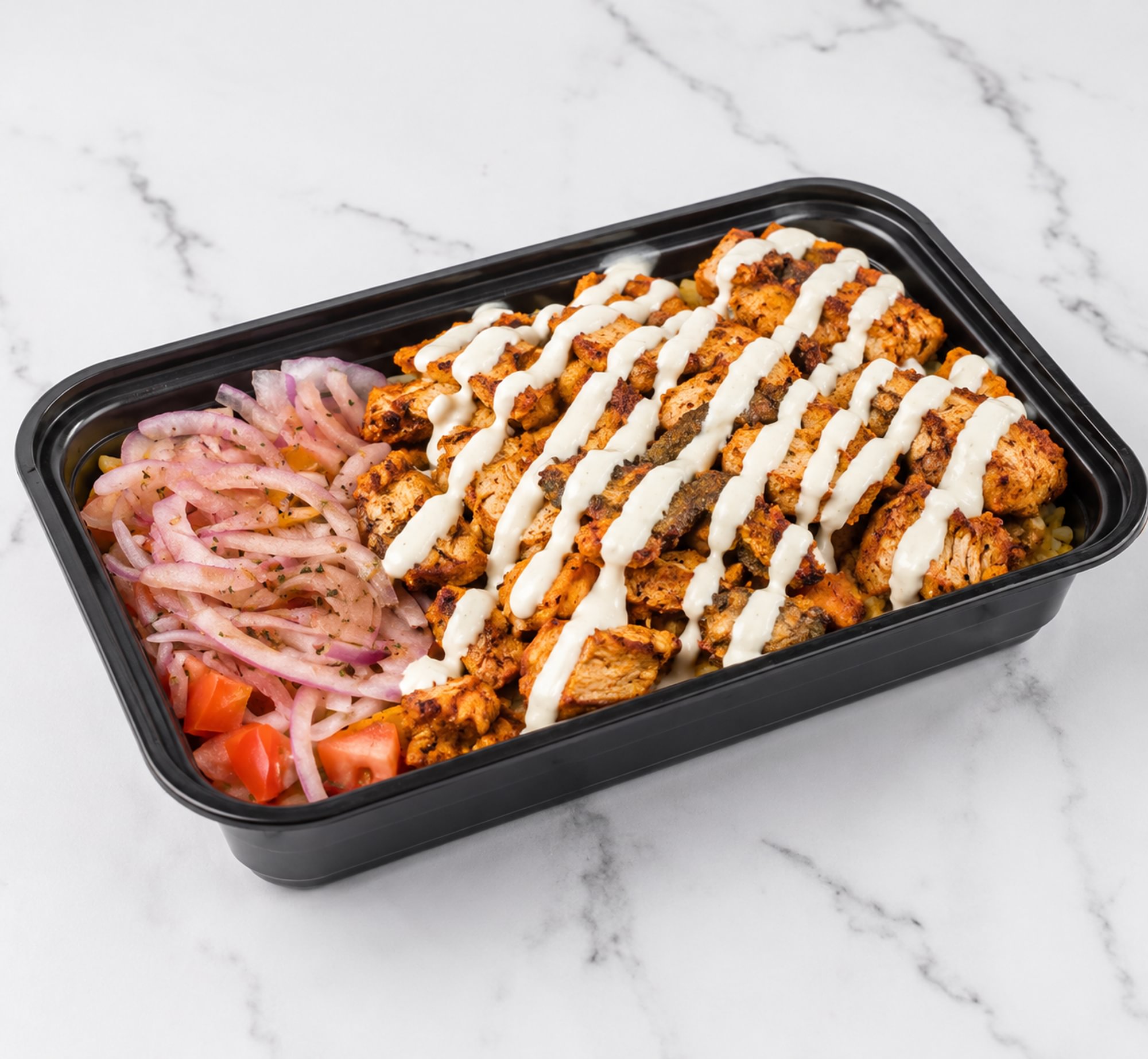 Chicken Tikka Over Rice