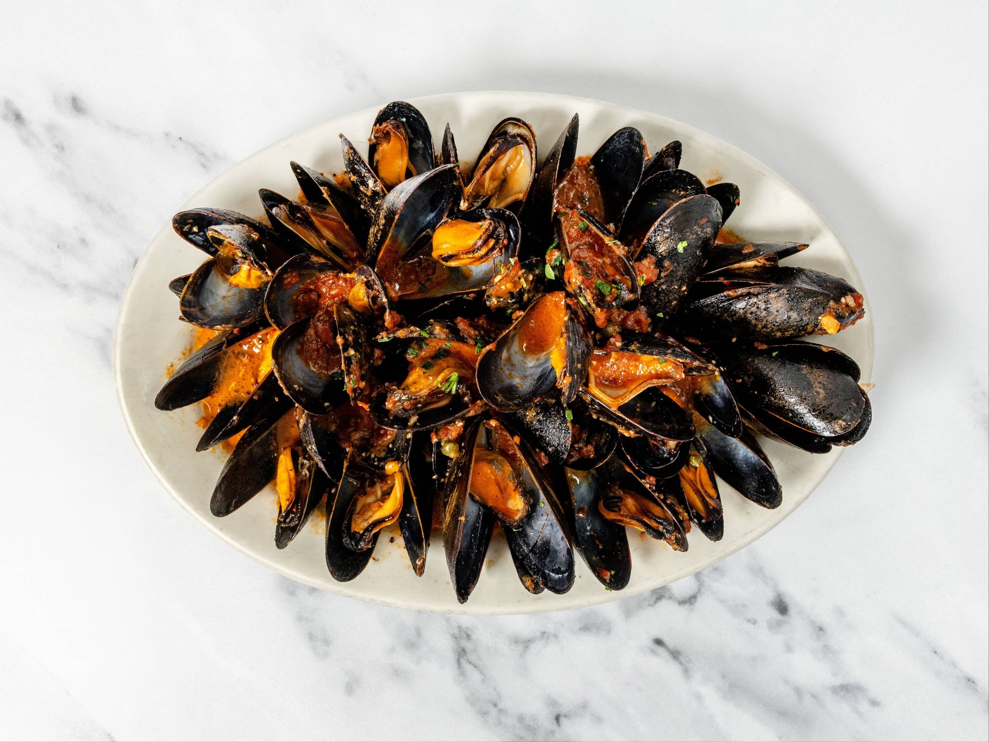 Mussels Posillipo Appetizer